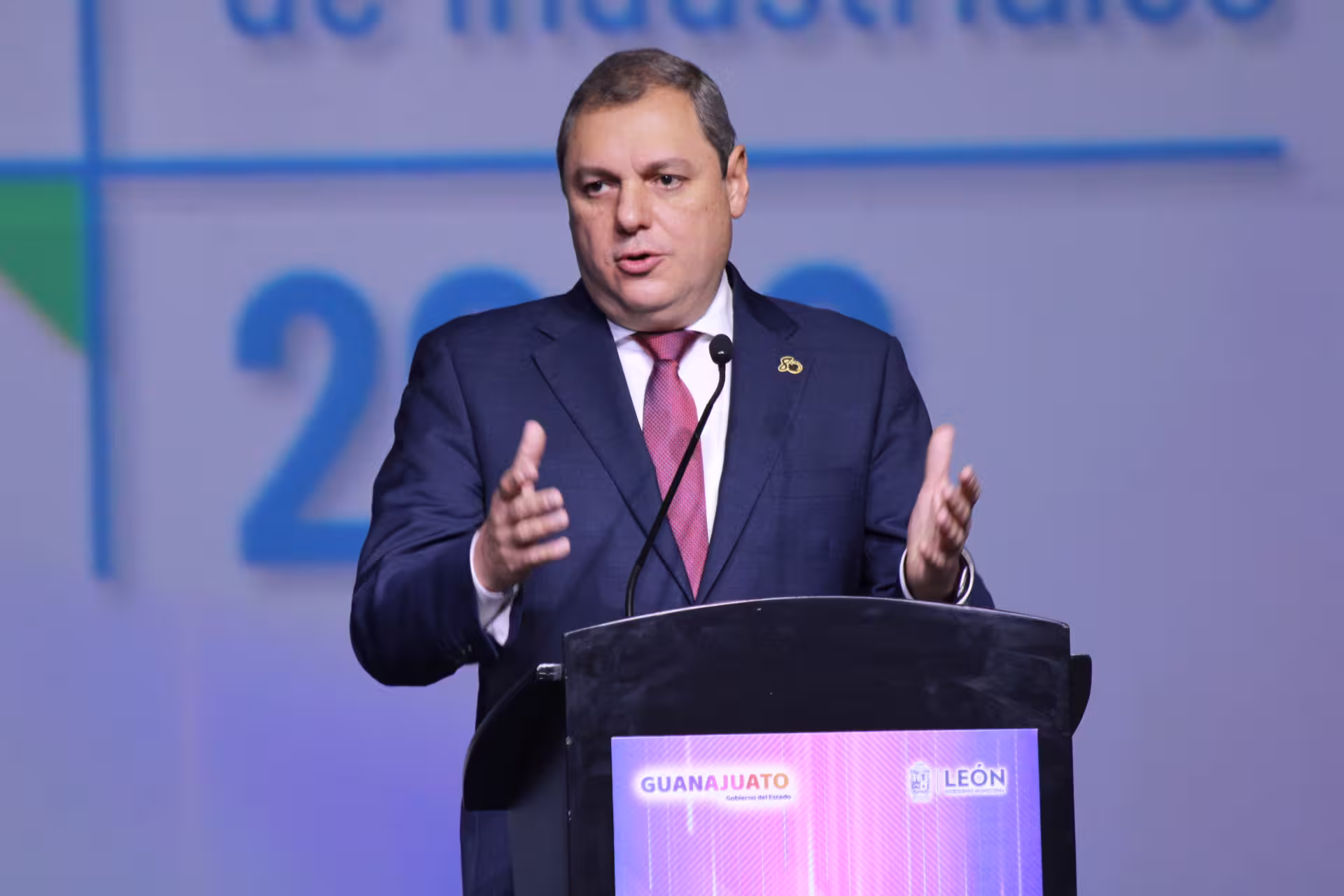 Ambiente festivo del evento