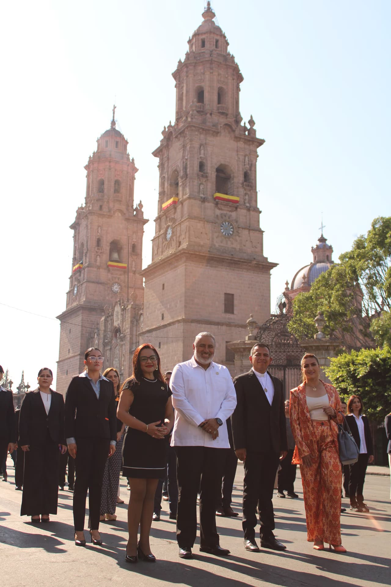 Retrato durante evento especial